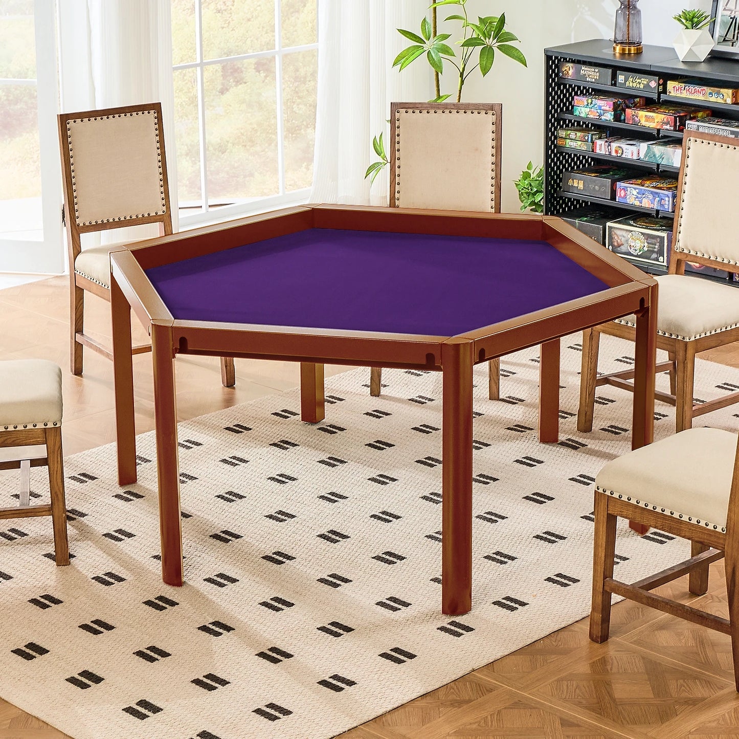 ironside-brown-hex-game-table-with-purple-playmat