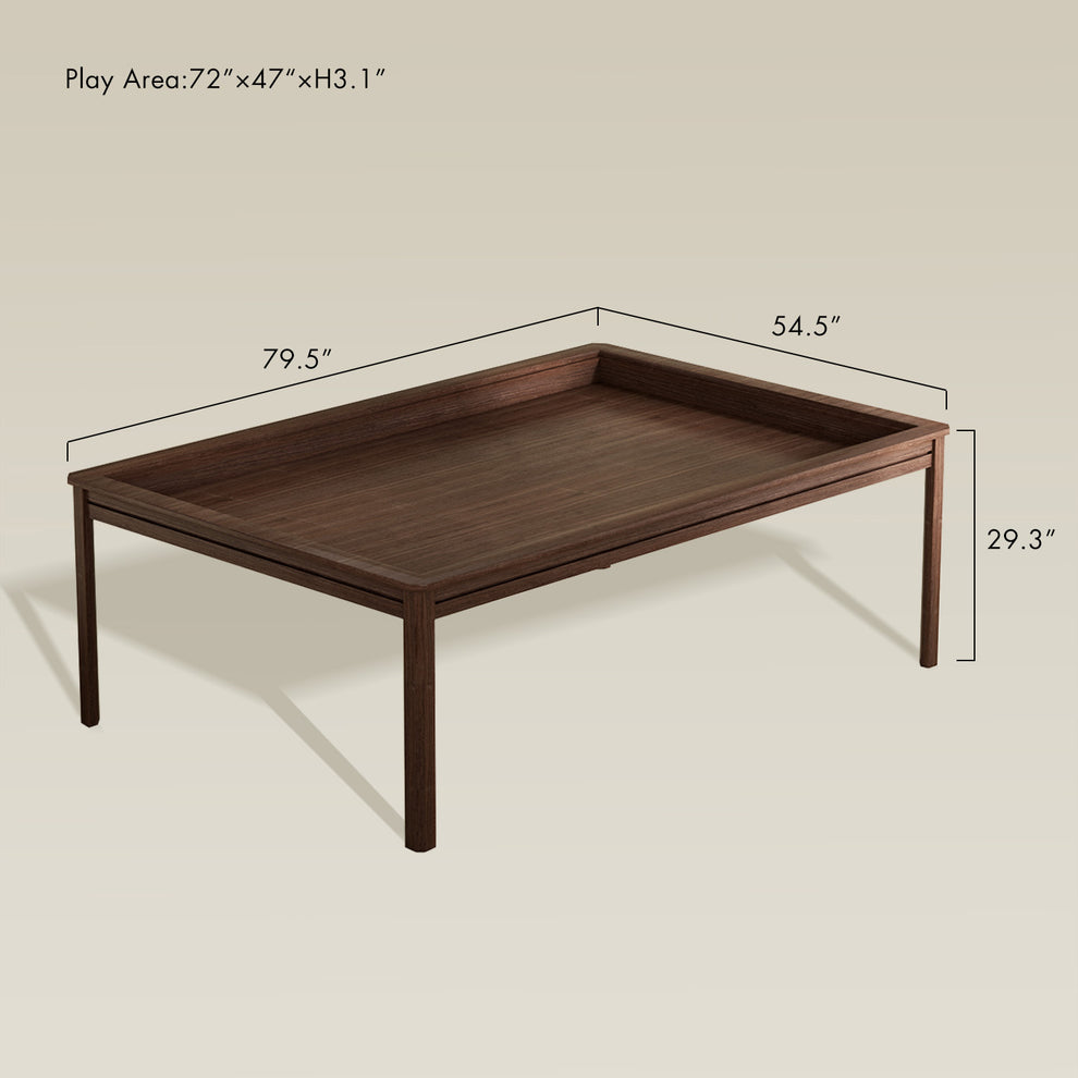 Standard Kingswood(4×6'): The Royal Game Table – BoxKing