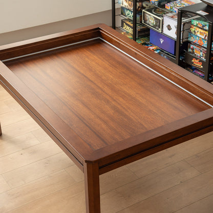 Table de jeu Kingswood LED en bois massif 3×5' avec plateau