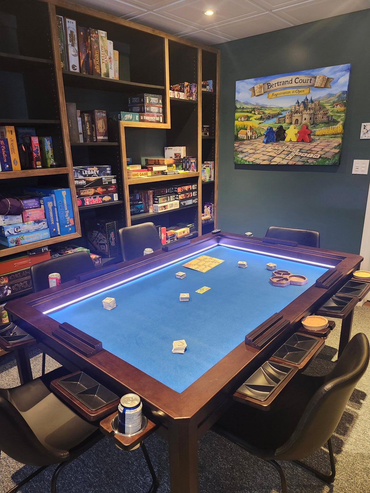 LED Kingswood (3×5'): The Royal Game Table