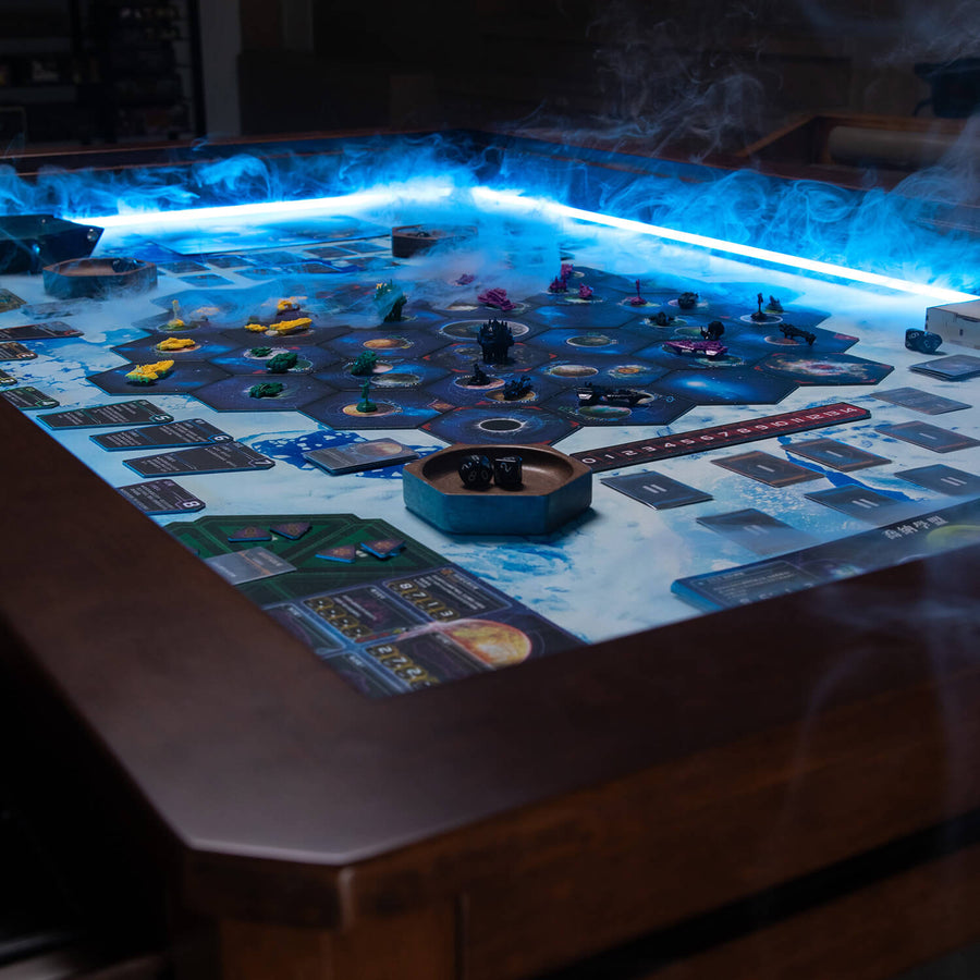 LED Kingswood (3×5'): The Royal Game Table | BoxKing Gaming