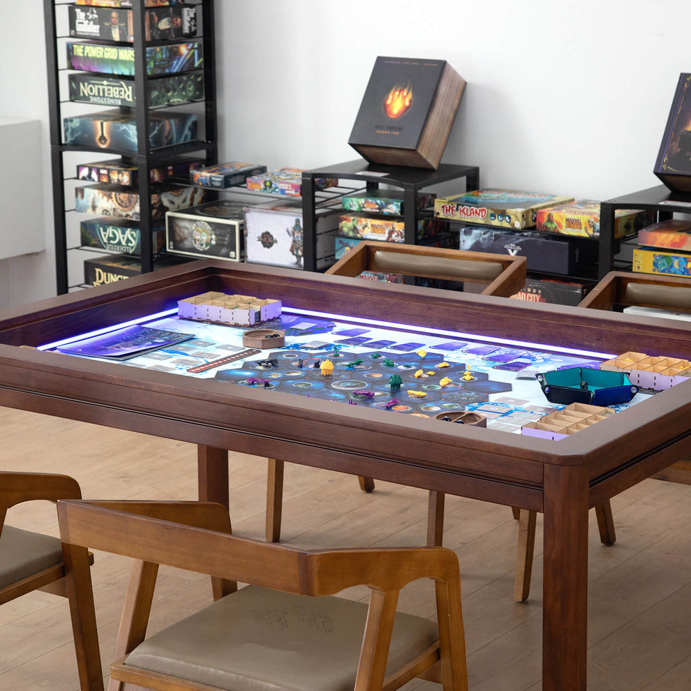 LED Kingswood (3×5'): The Royal Game Table with Topper – BoxKing