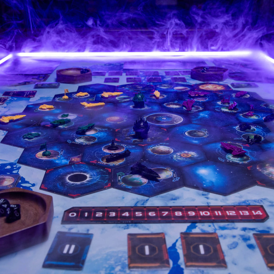 LED Kingswood (3×5'): The Royal Game Table | BoxKing Gaming