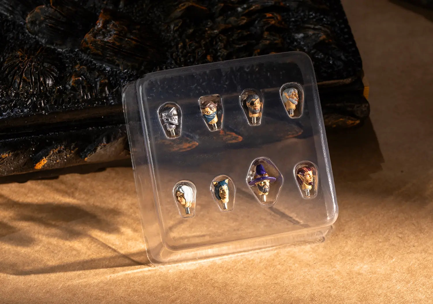 Magnetic Head Sculpt Expansion Pack (Painted Miniatures Upgrade Kit)
