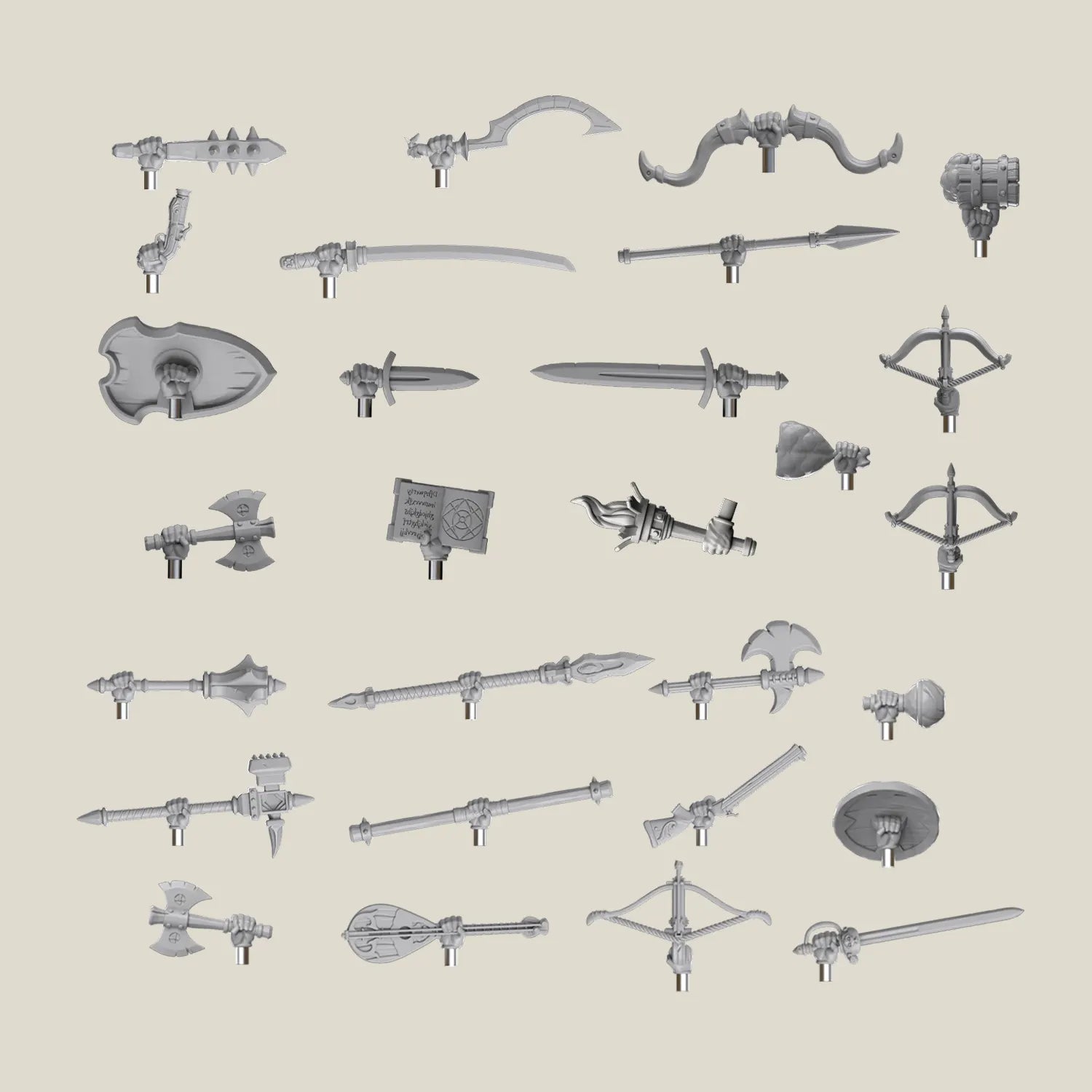 Magnetic Miniatures Weapon Expansion Pack