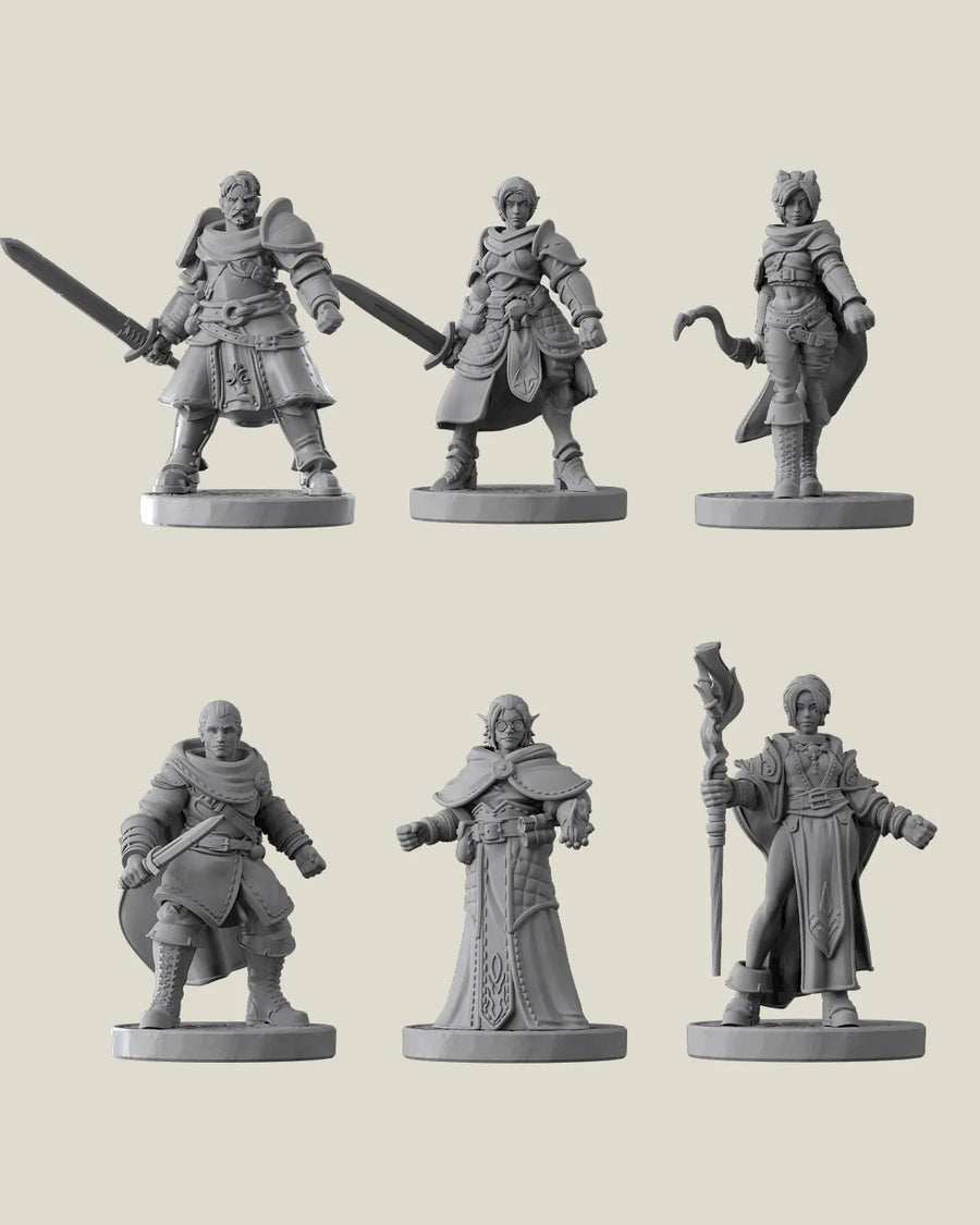 Magnetic Miniatures Assembly Kit (Choose Your Race)