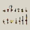 Magnetic Weapon Expansion Pack (Painted Miniatures Accessories)