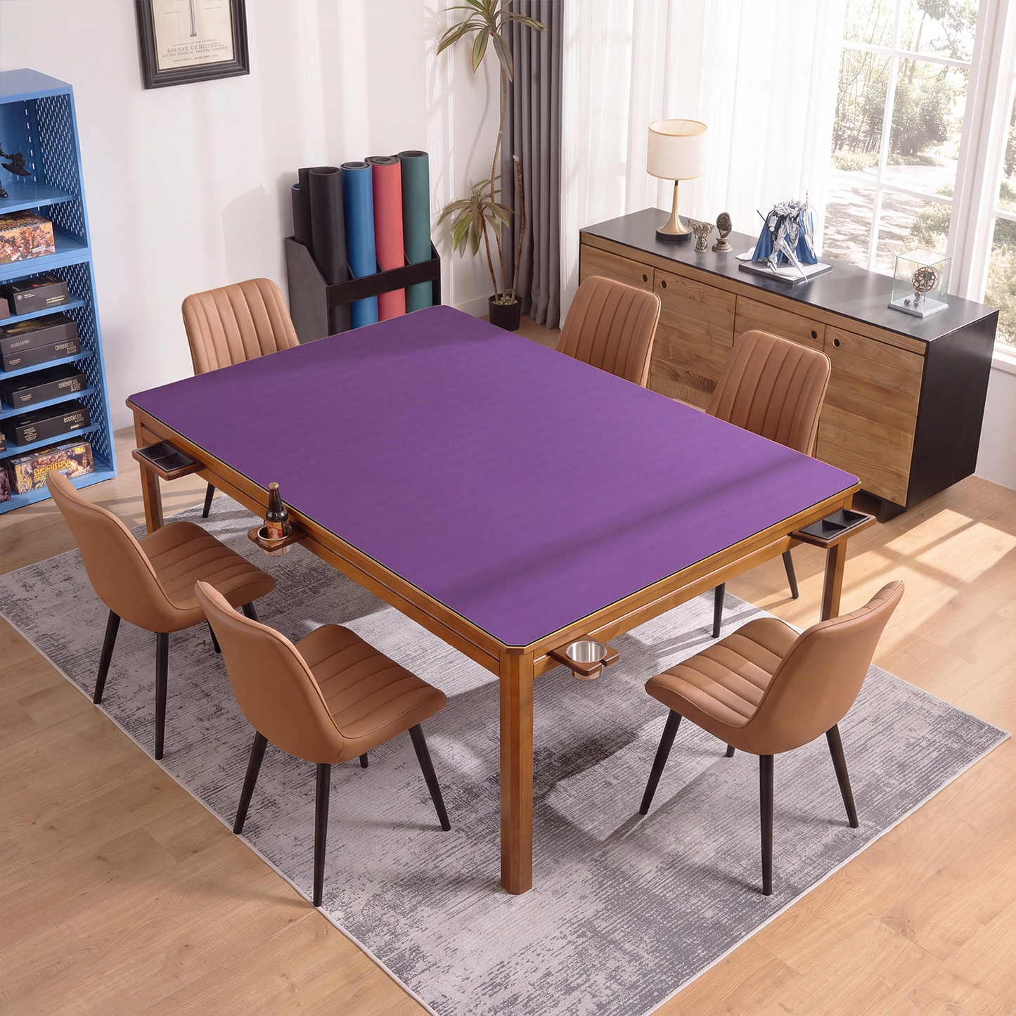 Modern dining chairs for gaming table setup