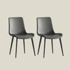  Grey Modern PU Leather Gaming Table Chairs