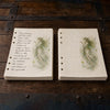 Parchment spellbook pages for tabletop RPGs