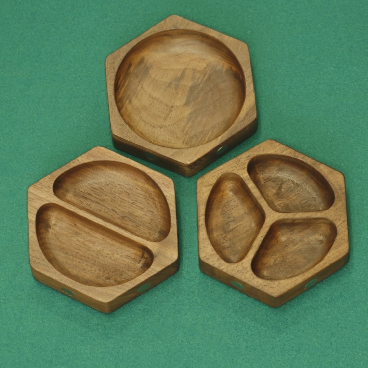 Magnetic Wood Token Trays