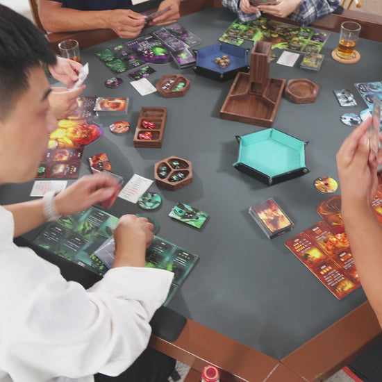 ironside-hex-game-table-hexagon-board-game-and-dining-table-with-removable-topper-and-rail-system