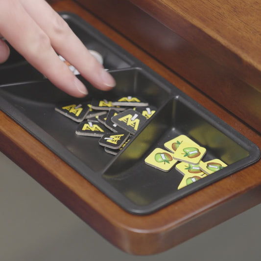 BIT AND DICE Holders for Wooden Table