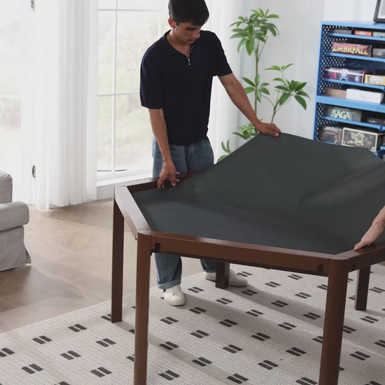 Hexagon Neoprene Playmat for Ironside HEX Game Table – lifestyle photo | BoxKing Gaming
