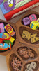Wooden game tray organizer for tabletop gaming pieces and board game accessories