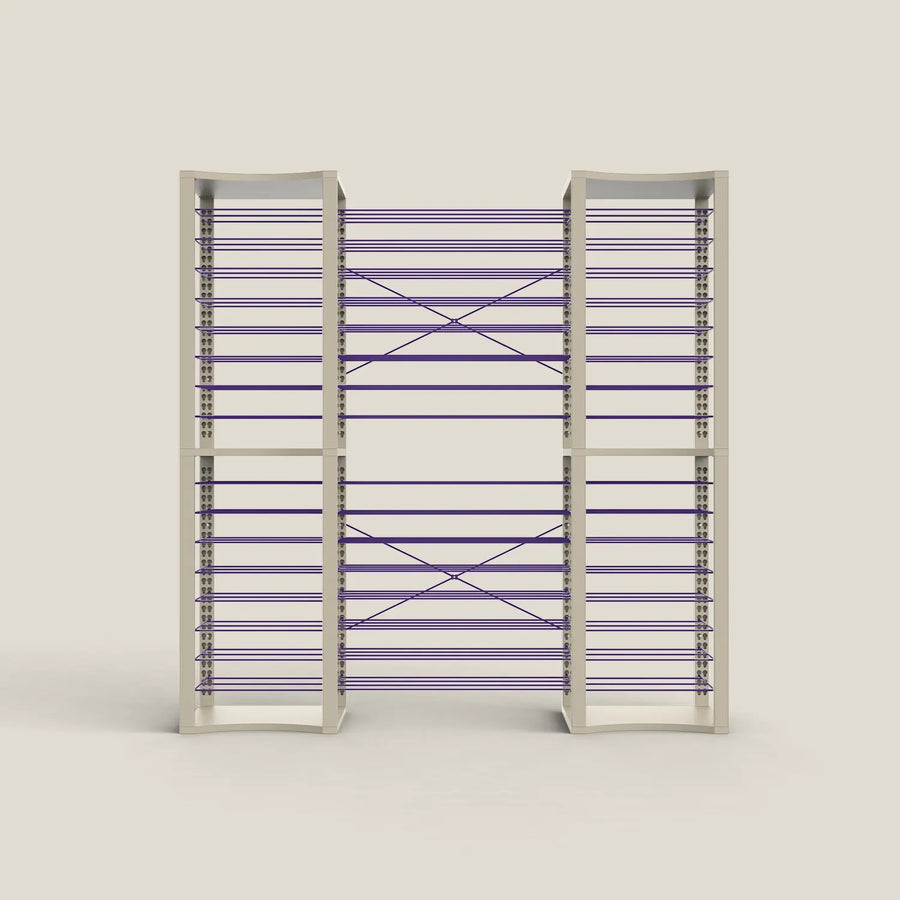 BoxKing + 14 extra wide shelves + 32 shelves