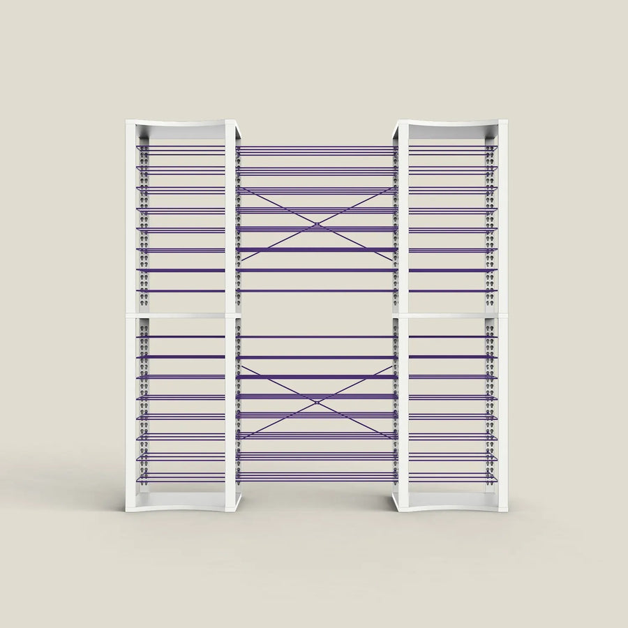 BoxKing + 14 extra wide shelves + 32 shelves