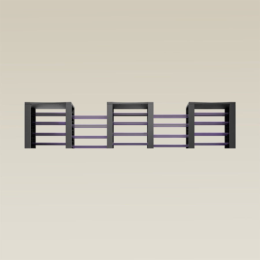 Triple ShortThrone with 20 shelves| BoxKing Gaming