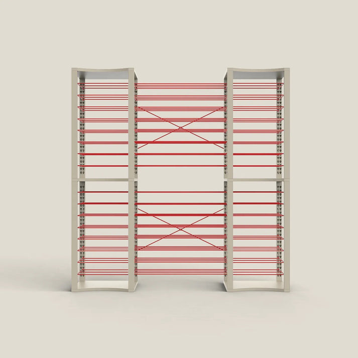 BoxKing + 14 extra wide shelves + 32 shelves