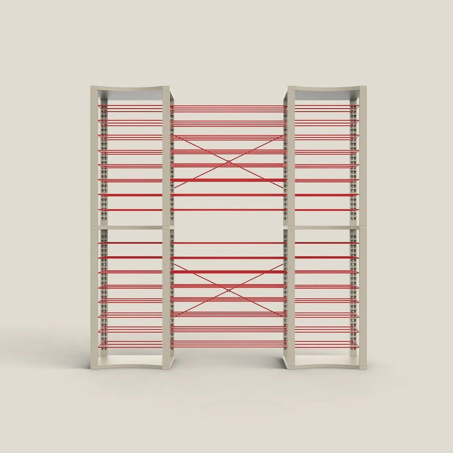 BoxKing + 14 extra wide shelves + 32 shelves
