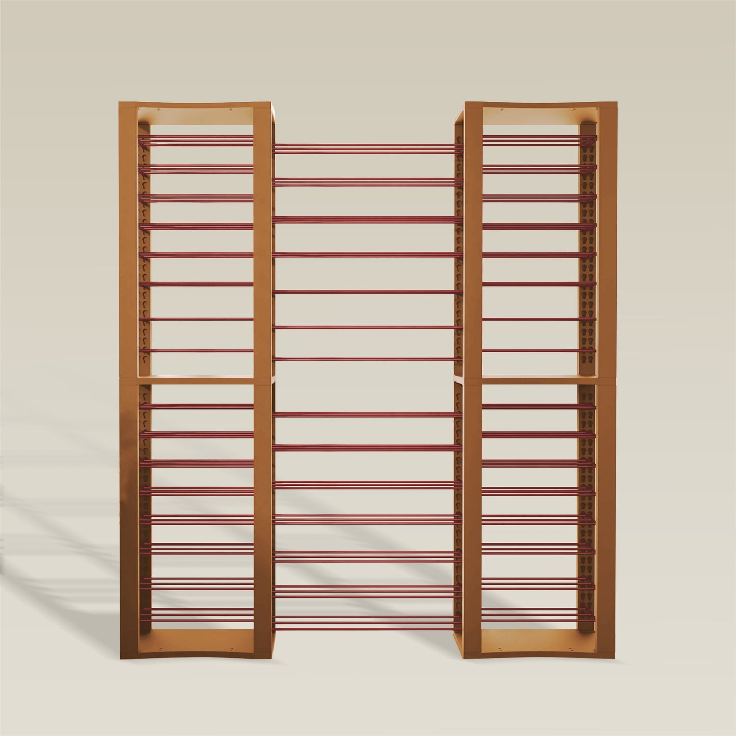 BoxKing + 14 extra wide shelves + 32 shelves