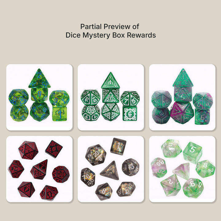RPG Dice Mystery Ball Blind Box