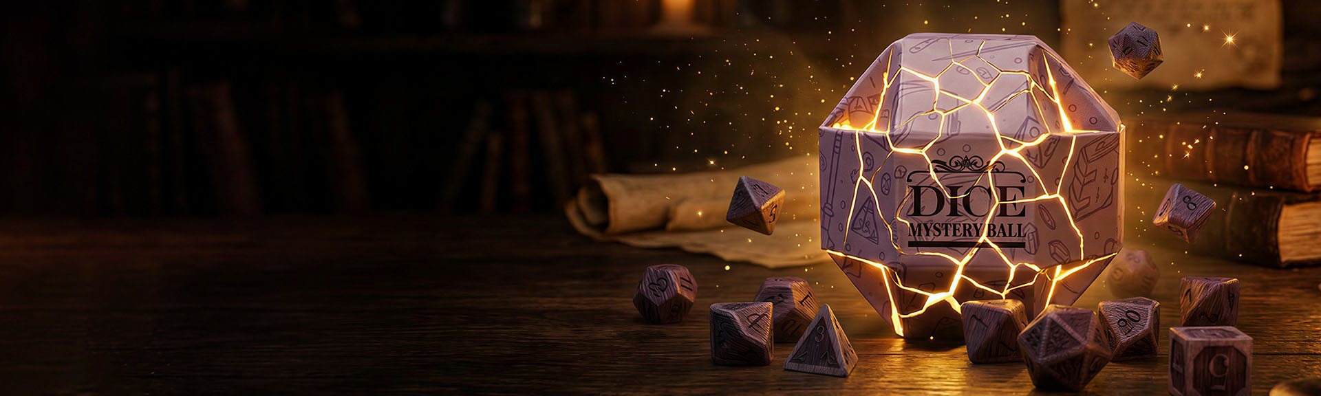 RPG Dice Mystery Box for DND & Tabletop RPGs
