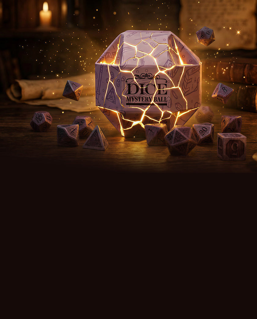 RPG Dice Mystery Box for DND & Tabletop RPGs