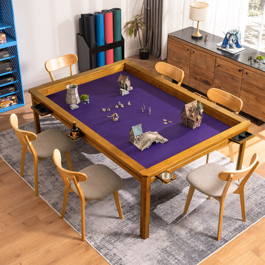 RPG gaming table with accessories