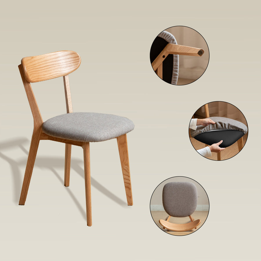 Solid Wood Chairs-BoxKing