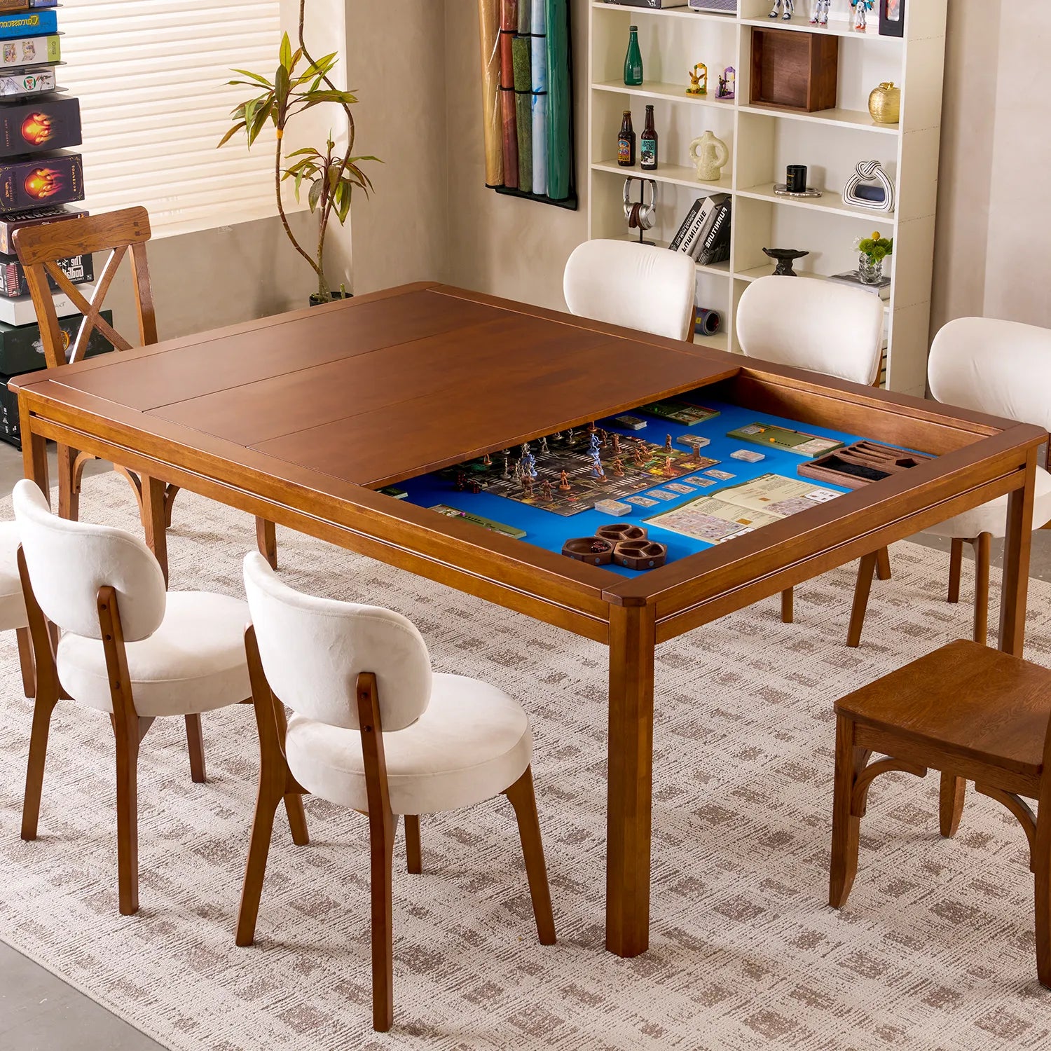 Standard Kingswood (4×6'): The Royal Game Table by BoxKing Gaming