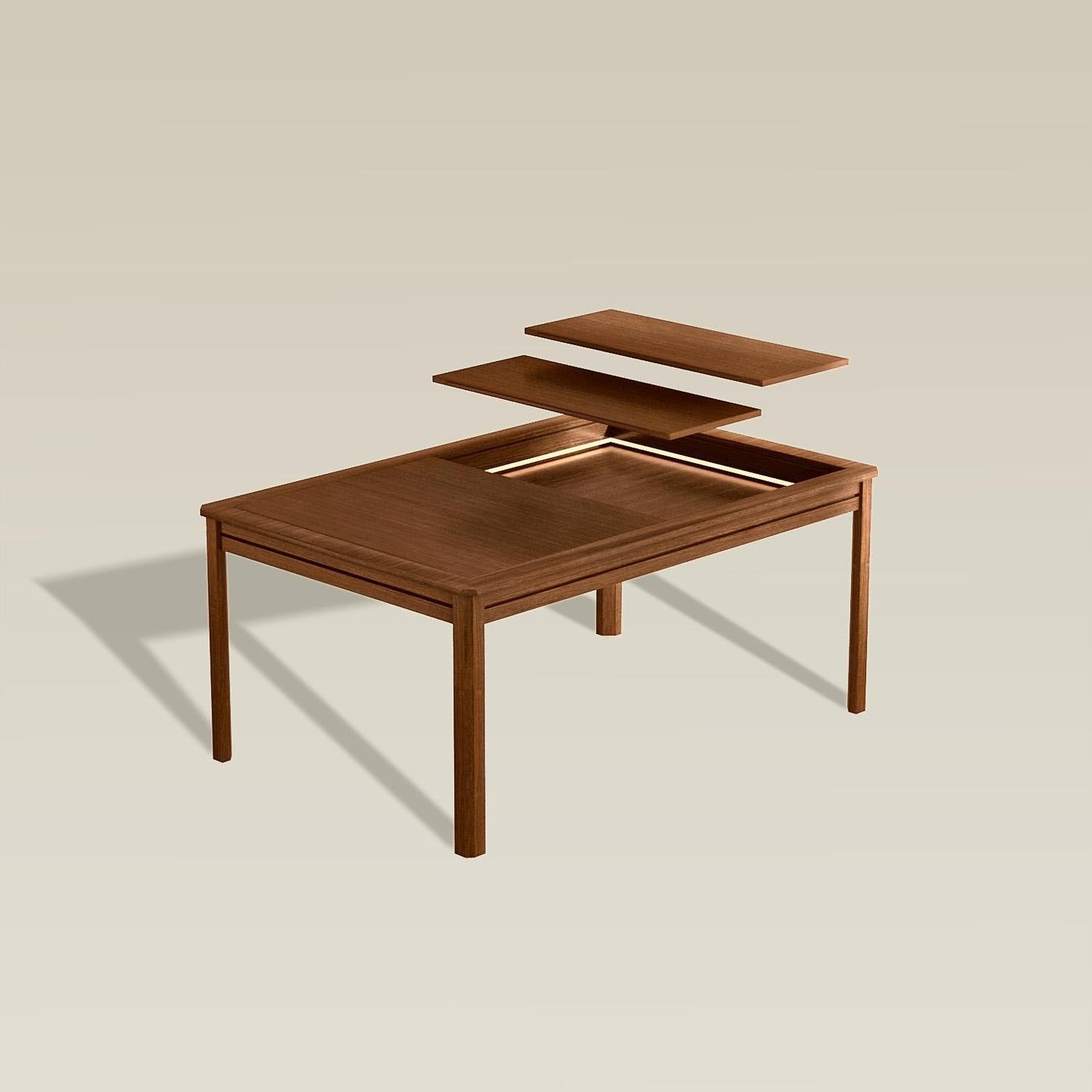LED Kingswood (3×5'): The Royal Game Table
