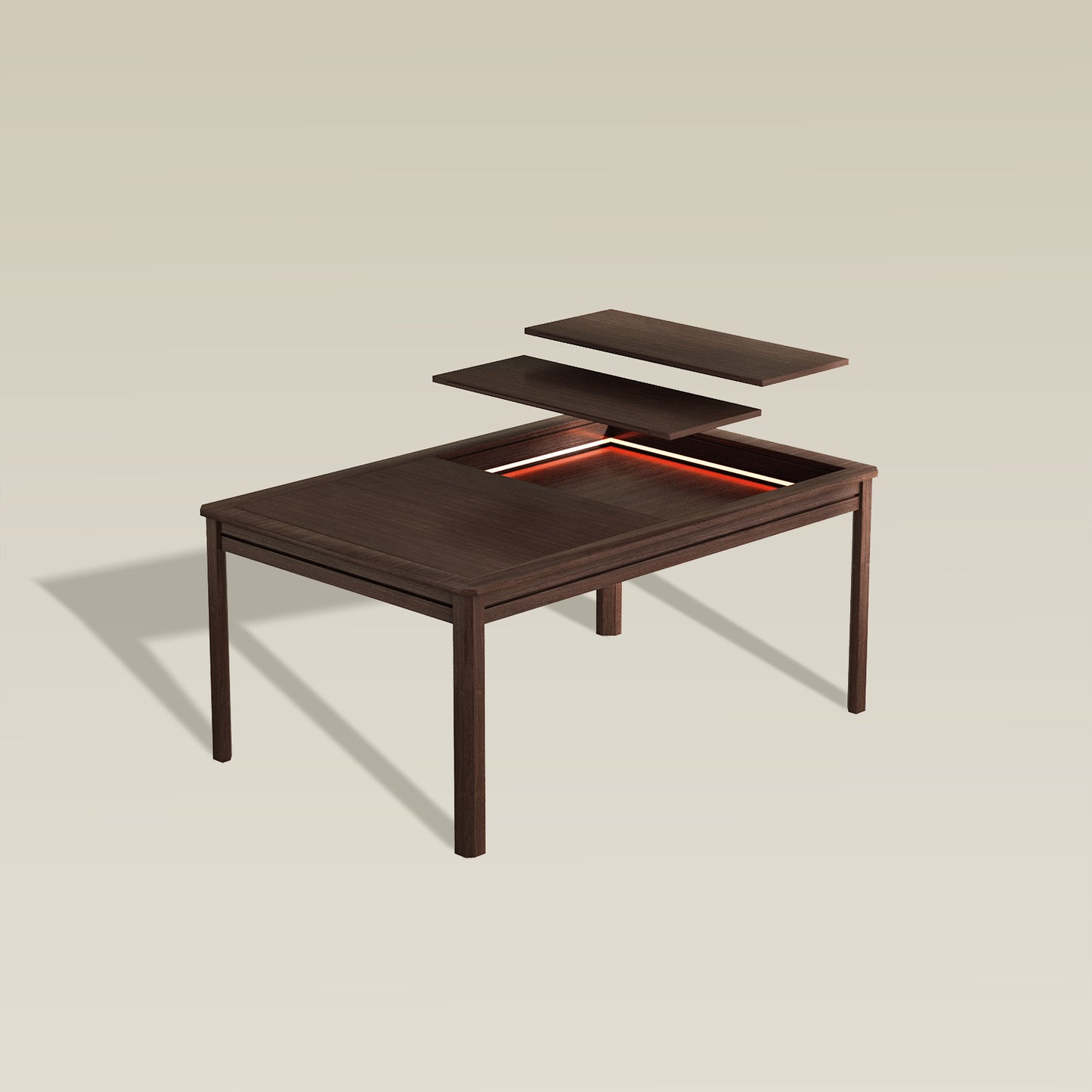 LED Kingswood (3×5'): The Royal Game Table