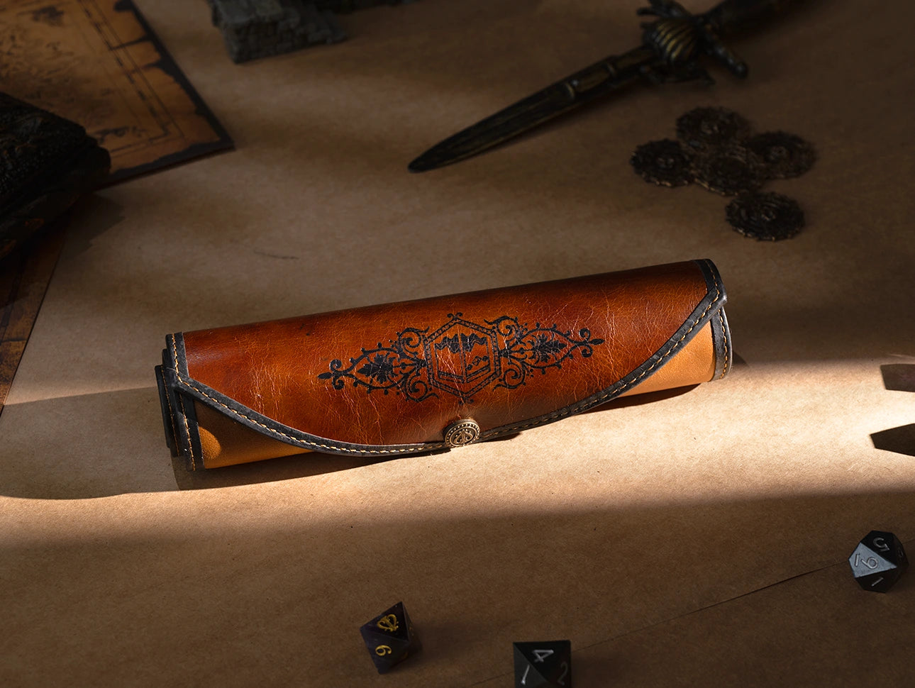 Keep your dice protected, organized,and always within reach