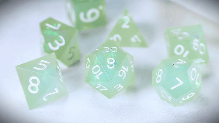 UV Color-Changing RPG Dice Set for D&D & Tabletop Games