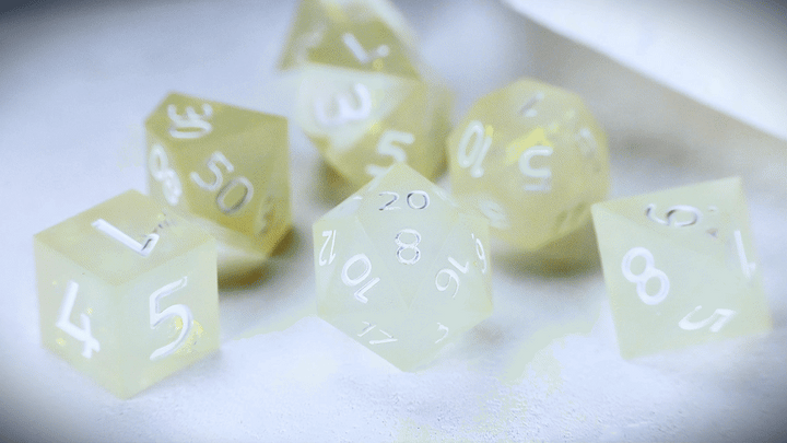 UV Color-Changing RPG Dice Set for D&D & Tabletop Games