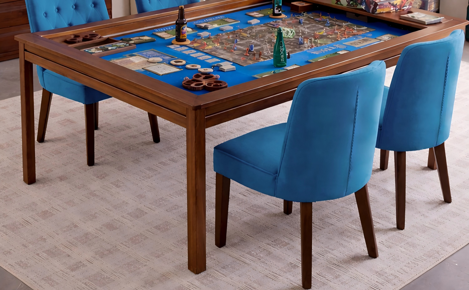 Velvet Chairs for Kingswood 2-Pack – detail view | BoxKing Gaming
