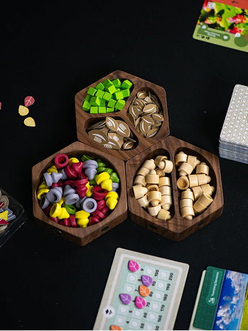 Magnetic Wood Token Trays