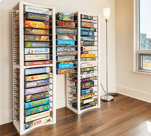 BoxThrone – Ultimate Adjustable Board Game Shelves – BoxKing
