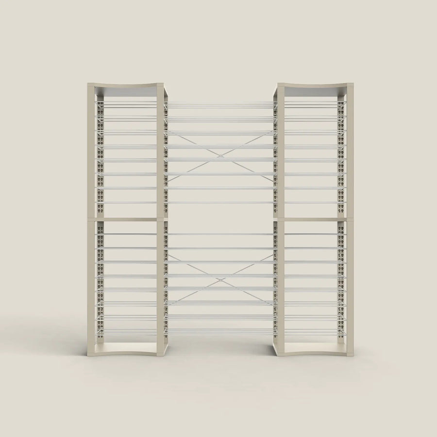 BoxKing + 14 extra wide shelves + 32 shelves