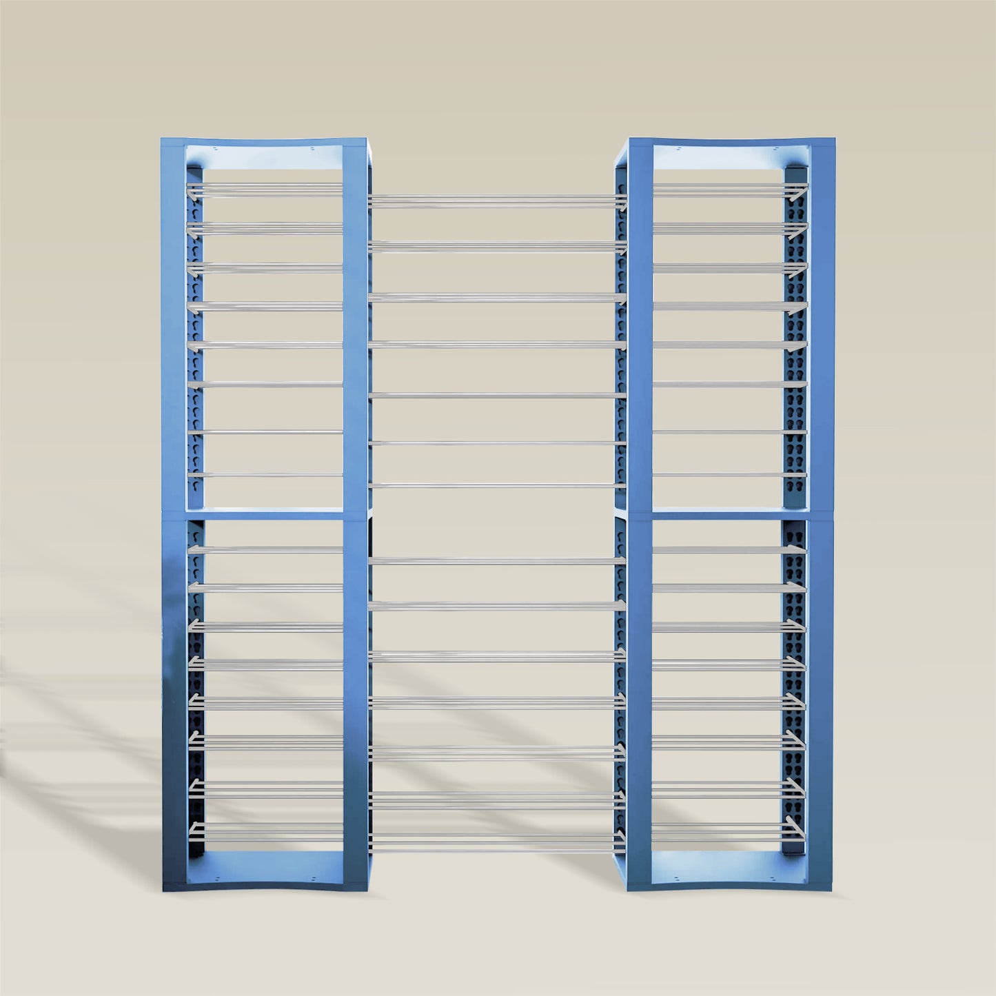 BoxKing + 14 extra wide shelves + 32 shelves
