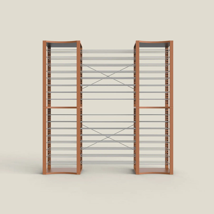 BoxKing + 14 extra wide shelves + 32 shelves