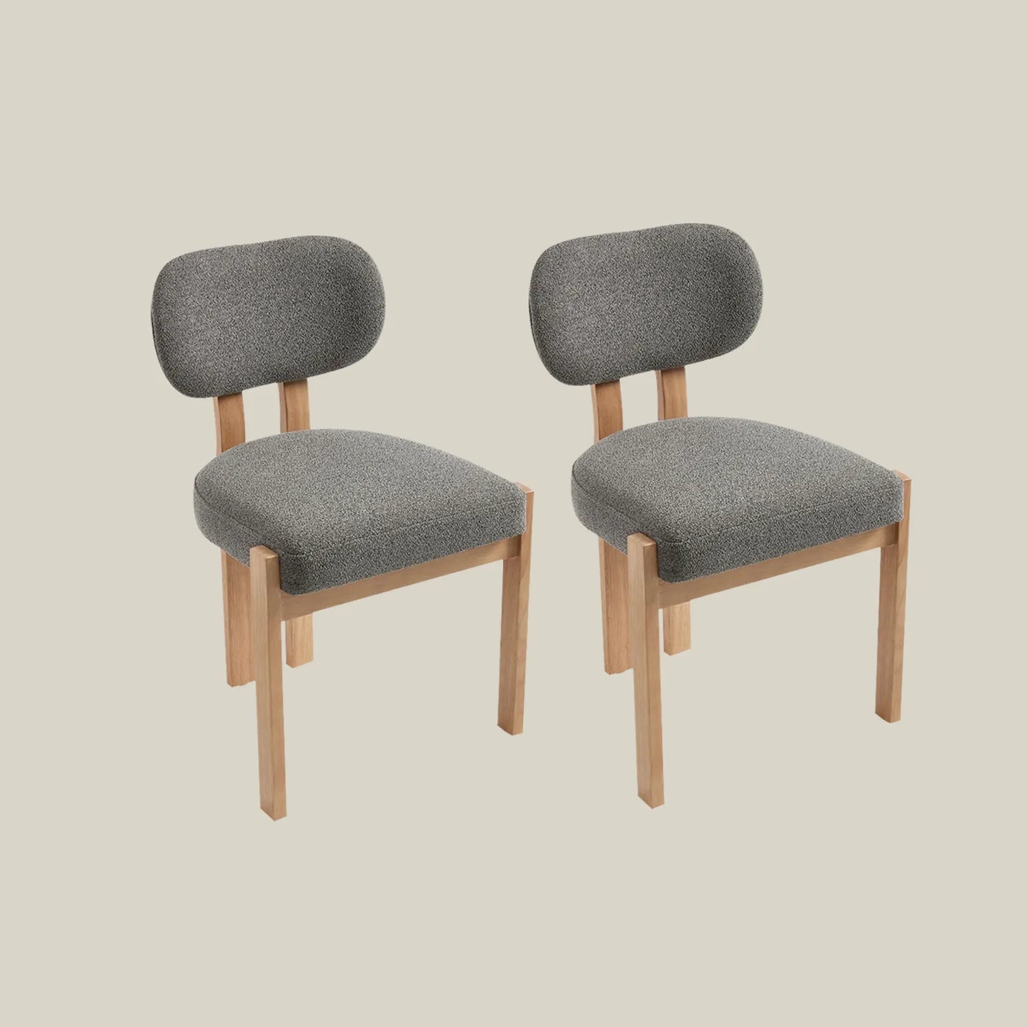 Wooden Upholstered Chairs Set of 2 | BoxKing Gaming