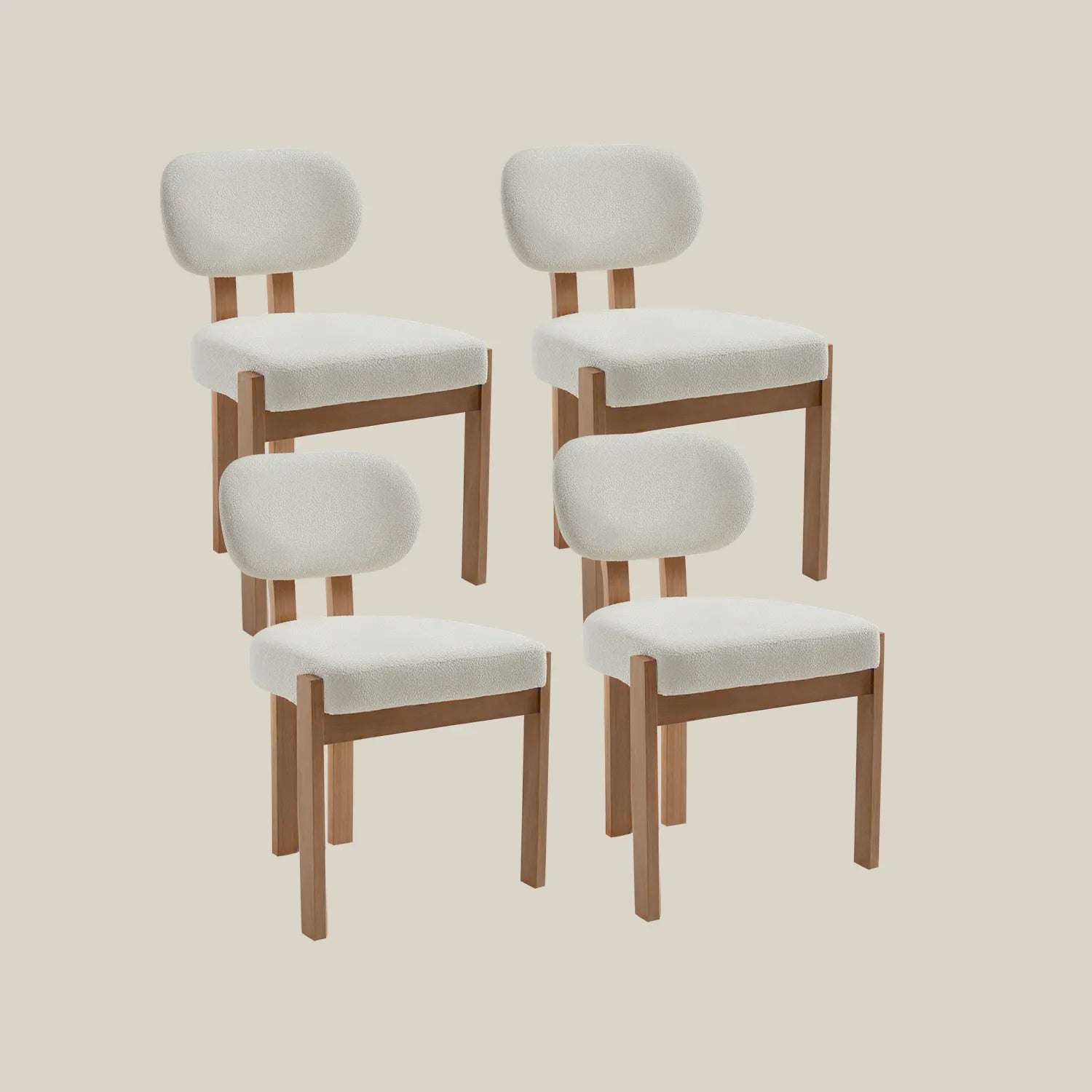Wooden Upholstered Chairs Set of 2 | BoxKing Gaming