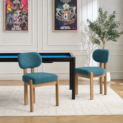 Wooden Upholstered Chairs Set of 2 | BoxKing Gaming