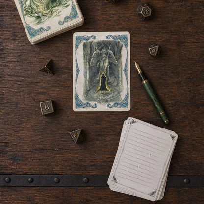 Writable spell cards for RPG campaigns