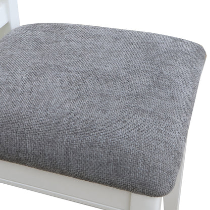 Wooden Back Chairs -  Set of 2